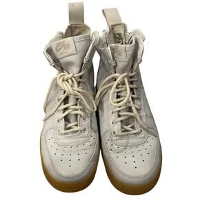 Nike ST Air Force 1 Mid Double Zip Model Sneaker Shoe Size 7 Casual Athleisure